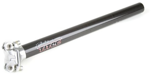 Titec Pluto Duke Fahrradsattelstütze aus Carbon, 31,6 x 350 mm