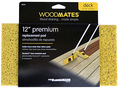 Mr. LongArm 0355 Woodmates 12-Inch Premier Stain Applicator Replacement Pad