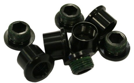 Truvativ Chainring Bolt Kit 4 Arm for Single with Aluminium Guard Steel Black, 11.6915.005.000