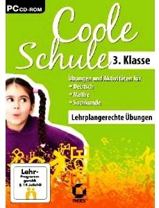 Coole Schule 3. Klasse - Übungen und Aktivitäten für Deutsch, Mathe, Sachkunde (Lehrplangerechte Übungen) [CD-ROM - 2012] (Pädagogik)