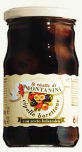 Montanini Borrettane Zwiebeln aus Piemont, 300g (Abtropfgewicht 180g)