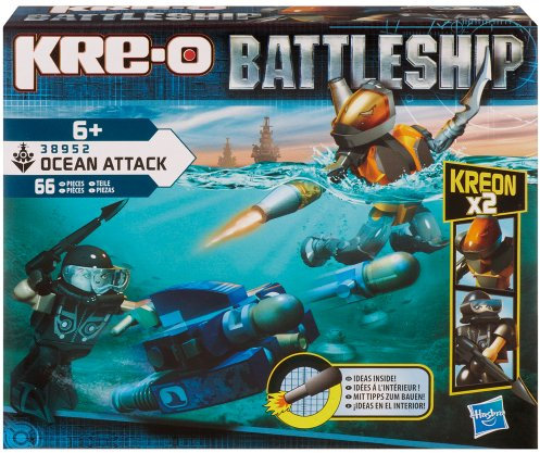 Hasbro 38952148 - KRE-O Battleship Ocean Attack - Baukasten