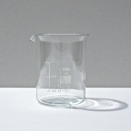 400ml glass laboratory beaker