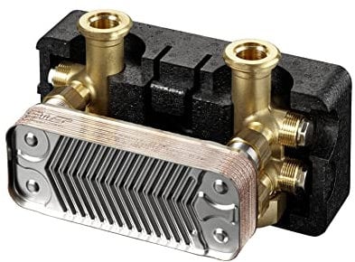 Oventrop Plattenwärmeübertrager Regumat mit Anschlussarmatur 14 Platten bis 14 kW 1351596