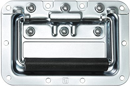 Adam Hall Recessed Sprung Handle medium in Dish 8 mm deep (34082)