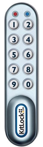 Codelocks 1000 SG KL1000 Locker Lock, Silver Grey