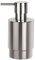 Spirella Premium Seifenspender Nyo in edlem Design | Flüssigseifen-Spender aus Edelstahl | Fassungsvermögen: 200ml | ØxH: 6,5 x 14 cm | Silber