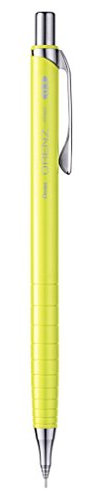 Pentel PP503-GTF Orenz Druckbleistift mit innovativer Minenführung 0.3 mm, Härtegrad B, 1 Stück Geschenkverpackung, gelb