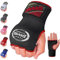 Farabi Sports Innenhandwickel für Kinder und Erwachsene innenhandschuhe Boxen Box Bandagen männer & Frauen Bandagen Boxen MMA Muay Thai Training boxbandagen (Black, Erwachsene S/M)