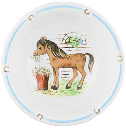 Seltmann 001.716561 Timeless Porzellan Schüssel Rund, Compact Mehrfarbig Uni 24778 Dekor, Kindermotiv, Mehrfarbig, 16cm Durchmesser
