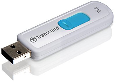 Transcend JetFlash 530 8GB USB-Stick USB 2.0 weiß