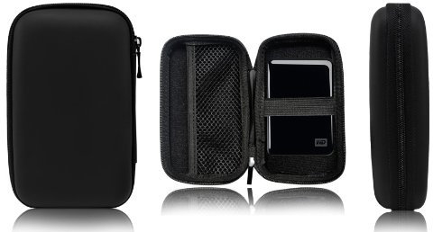 Xcessor S-Protectron Festplattentasche für 2.5 Festplatte. Schwarz