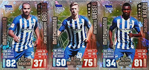Match Attax Bundesliga 2015 2016 - Matchwinner Hertha BSC - Deutsche Ausgabe