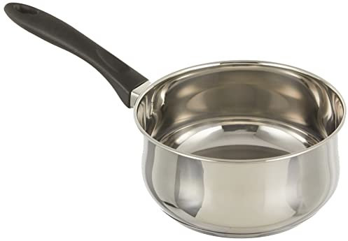 LACOR 14216 Cazo Recto, Acero Inoxidable, Plata, 16 cm
