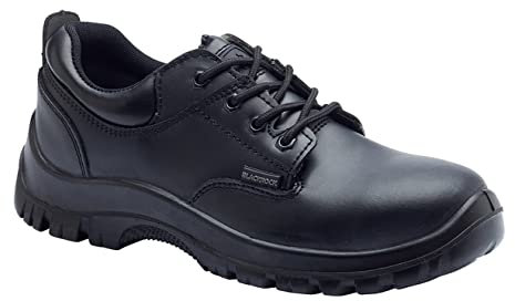 Blackrock Ultimate Safety Shoes, Steel Toe Cap, Water Resistant, Men, Womens, Lightweight, Work, Workwear, Uniform Footwear, Black, Wide Fit, Slip Resistant, Non Slip - Size 12
