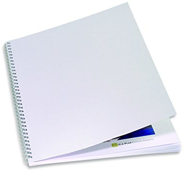 LinenWeave Umschlagmaterial, A4, 100 Stück, weiß