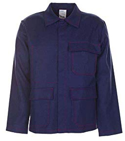 Planam 1752046 Hitze/Schweißerschutz Jacke, 500 g/m², Marine, Größe 46