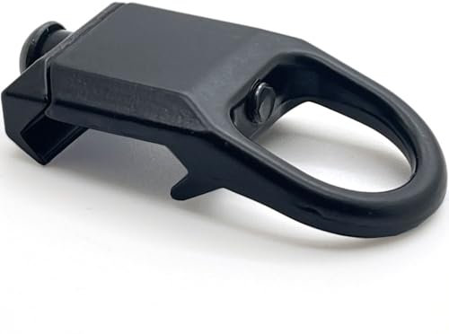 RALSPEC 20mm Black Rail Sling Attachment Mount Point for Weaver Picatinny Rails Tactical Airsoft Rifle Gun RSA