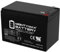 Mighty Max Battery ML15–12 – 12 V 15 AH, borne F2, batterie SLA AGM rechargeable