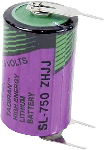 Tadiran Batteries SL 750 PT Spezial-Batterie 1/2 AA U-Lötpins Lithium 3.6V 1100 mAh 1 pc(s)