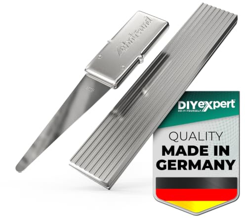 DIYexpert Palillo dental ZAHNFREUND de metal | Made in Germany | [5 unidades] | Palillo dental de plata para llevar | Limpiador dental con lámina de plata auténtica