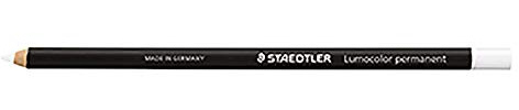 STAEDTLER Lumocolor permanent glasochrom Trockenmarker weiß