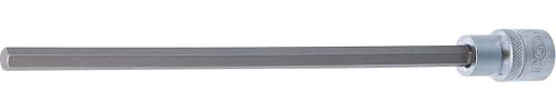 BGS 4218 | Bit-Einsatz | Länge 240 mm | Innensechskant 8 mm | Antrieb Innenvierkant 12,5 mm (1/2) | Chrom-Vanadium-Stahl | für Ölwanne, Motor, Klopfsensor | mit Rändelung