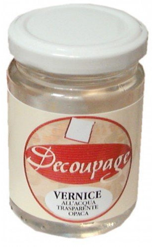 VERNICE LUCIDA PER DECOUPAGE - BARATTOLO ML.150