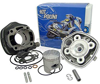 Kit cilindro Polini Sport 70 ccm per Minarelli orizzontale LC (filettatura lunga)