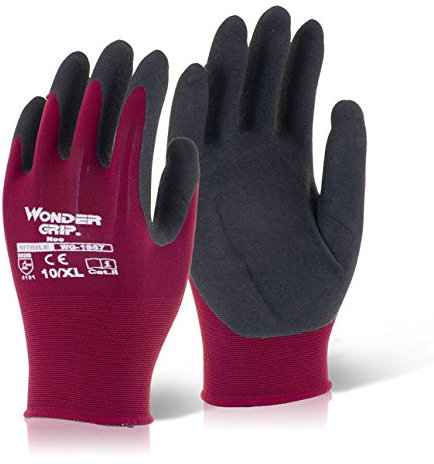 Wonder-Grip-Handschuhe - WG-1857 - Neo-Nitril-Handfläche - beschichtete Sicherheits-Handschuhe, 9 - LARGE, 300