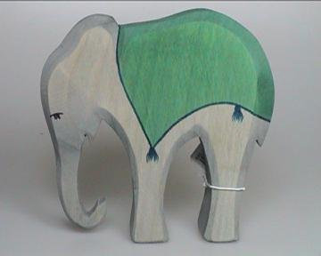 Elefant Sattel H.14 cm Ostheimer Ostheimer 41912