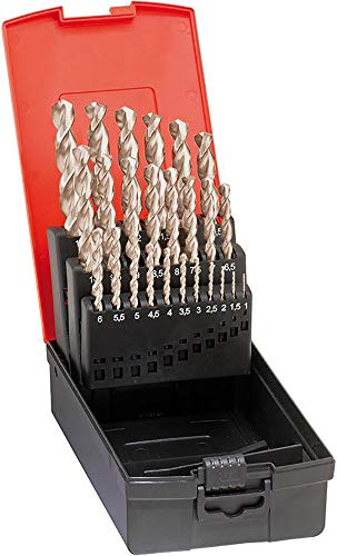 Format Spiralbohrer-Set DIN338 HSSE geschliffen Typ N 1-5,9mm