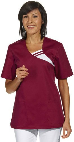 LEIBER Damen Schlupf-Jacke - kurzarm - Gr:- XXL, Farbe:- Beere