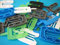 Assortiment de 1000 Cales fourchette plastique 30x40mm, ép. 1 à 5mm, ref AKS7001