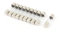 sourcing map 10Pcs 250V 0.2A 200mA Rapide Fusion Verre Fusibles Tubes 5mm x 20mm