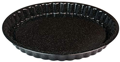 Lares Quiche- & Obstkuchenform emalliert - Temperatubeständig bis 400°C - Durchmesser: 30cm - Made in Germany