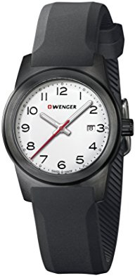 WENGER DamenArmbanduhr Analog Quarz Silikon 01.0411.135