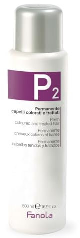 Fanola P2 Perm Coloured and Treated Hair Perm for Coloured Hair 500 ml