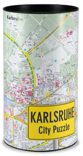 Extragoods City Puzzle - Karlsruhe