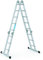 Zarges Mehrzweckleiter 2 x 3 & 2 x 5 Sprossen ZAR42382