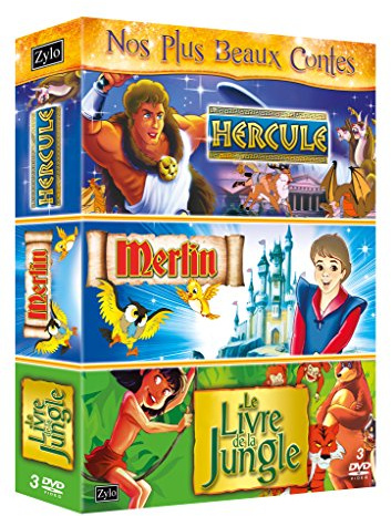 Coffret tri pack, vol. 4 : hercule ; le livre de la jungle ; merlin [FR Import]