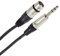 Plugger, câble audio symétrique XLR femelle/Jack stéréo TRS mâle 6,35mm. Ampli, basse, guitare, haut-parleur, appareil DJ, synthé, carte son et autres. Longueur 3 mètres. Qualité Professionnelle Noir