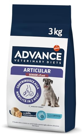 Advance Veterinary Diets Articular Care Senior - Croquettes pour Chiens Âgés ayant des problèmes articulaires - 3kg