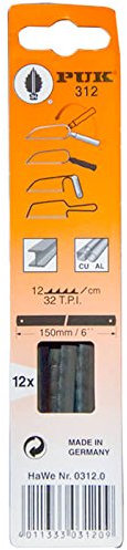 HaWe 0312.0 Puk-Sägeblatt für Metall 12 Stück