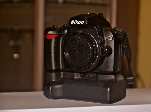 Nikon D40x SLR-Digitalkamera (10 Megapixel) schwarz inkl. AF-S DX 18-55 Objektiv