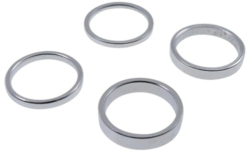 2EXTREME Distanzringe 4-tlg. 20,5mm kompatibel mit Yamaha Aerox 50 Cat SA14 | Varioringe Drosselung, 2/3/4/5mm, Alu; kompatibel mit TGB Bullet, Piaggio TPH Typhoon DT AC TEC1T, NRG Power DT AC ZAPC453