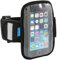 ARKON Sports iPod Touch 6th Generation (6G) and Smartphones up to 5” height Exercise & Running MP3 Player Armband Case with Reflective Band (Black)