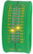 Time-IT Unisex Zero Green Digitaluhr Zero A6, LCD/Grün, Armband, LCD/Grün, One Size, Armband