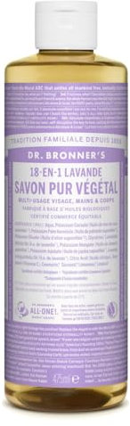 Savon liquide lavande Dr Bronner's 475 ml