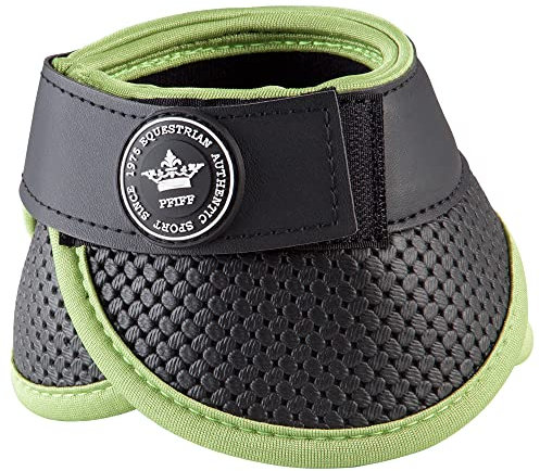 Pfiff 102042 Springglocken Rubi, Sprungglocken mit Klettverschluss, Schwarz-Grün L